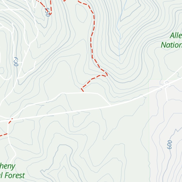 Map of Paines Summit