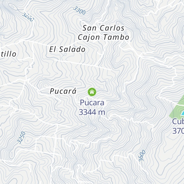 Map of Pucara