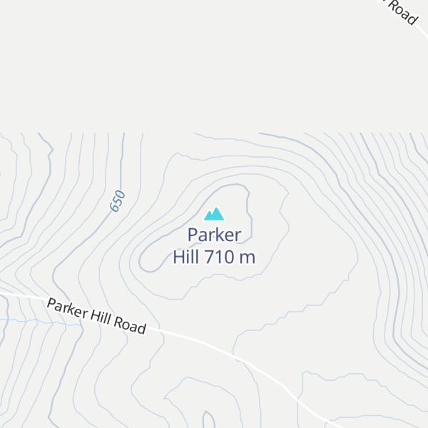 Map of Parker Hill