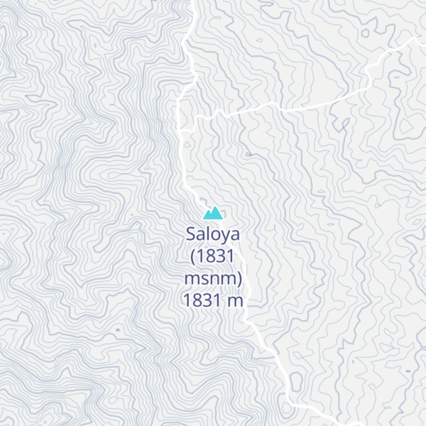 Map of Saloya (1831 msnm)