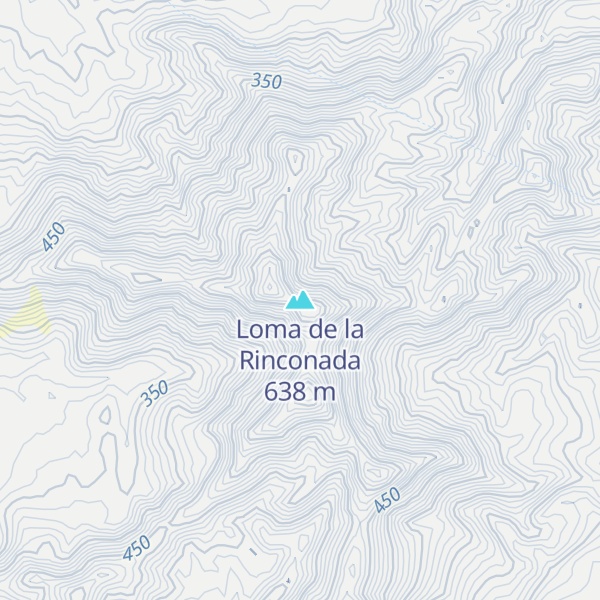 Map of Loma de la Rinconada