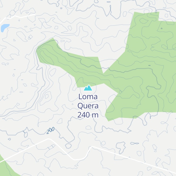 Map of Loma Quera