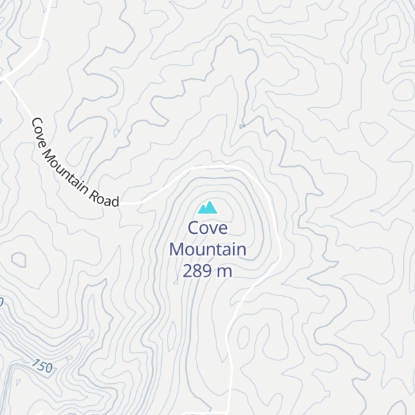 Map of Cove Mountain
