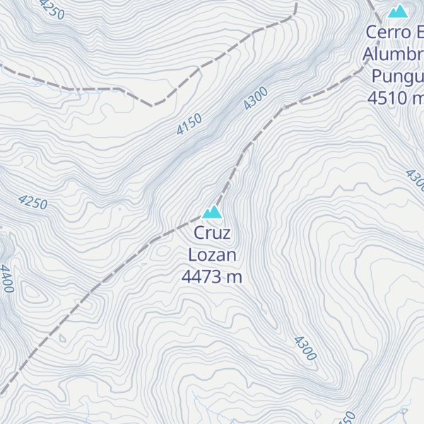 Map of Cruz Lozan