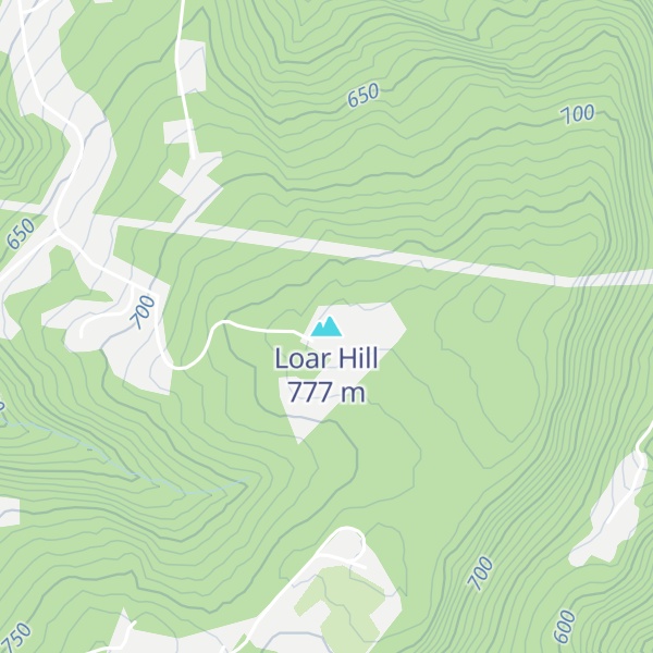 Map of Loar Hill
