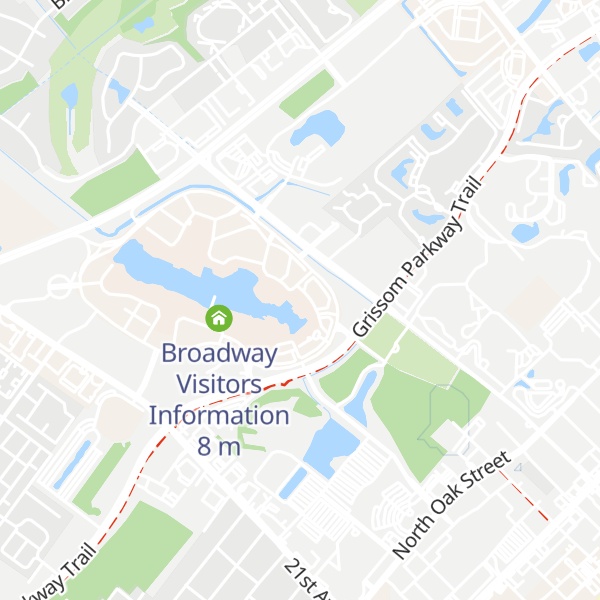 Map of Broadway Visitor Information