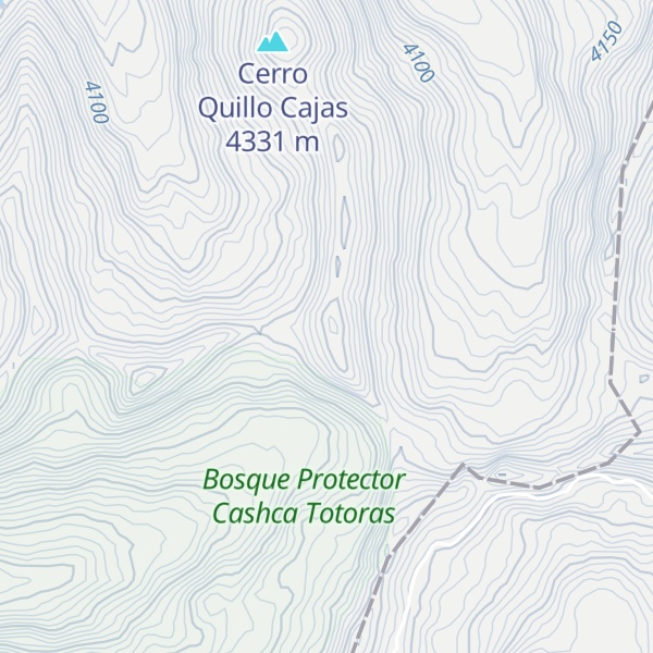 Map of Cerro Padre Rumi