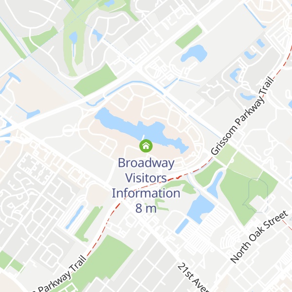 Map of Broadway Visitors Information