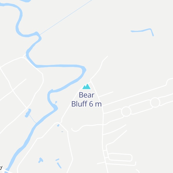 Map of Bear Bluff