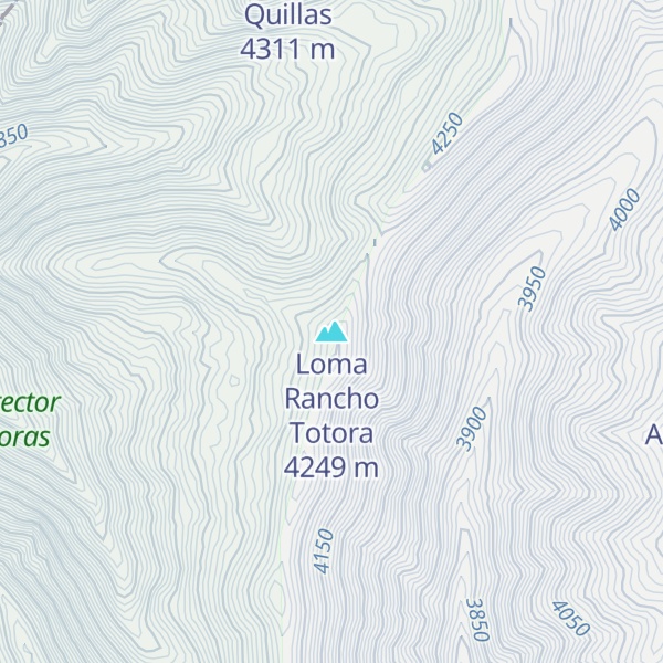 Map of Loma Rancho Totora