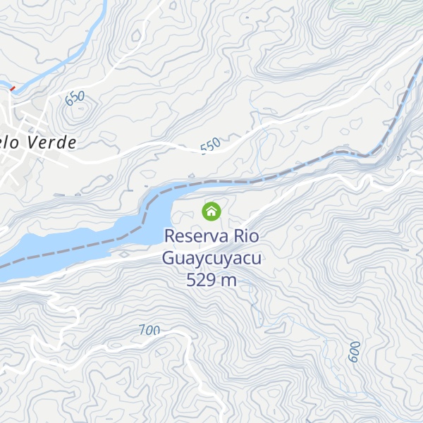Map of Reserva Rio Guaycuyacu