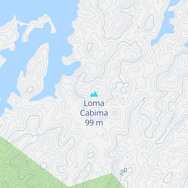 Map of Loma Cabima