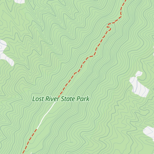 Map of Big Ridge