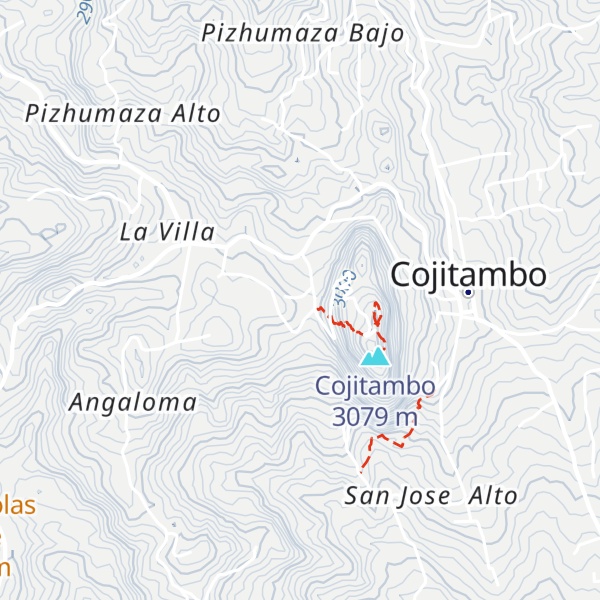 Map of Cabaña Los Sarmientos