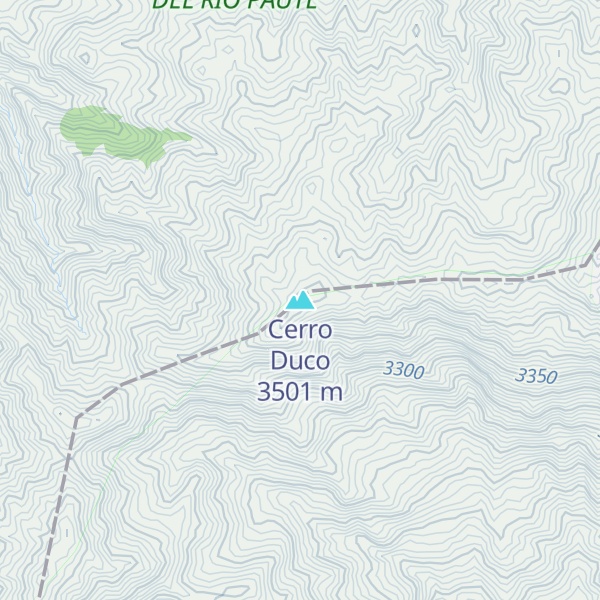 Map of Cerro Duco