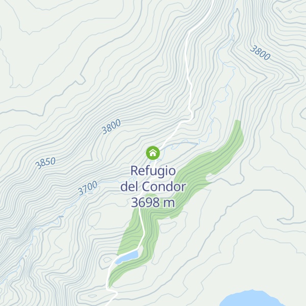 Map of Refugio del Condor