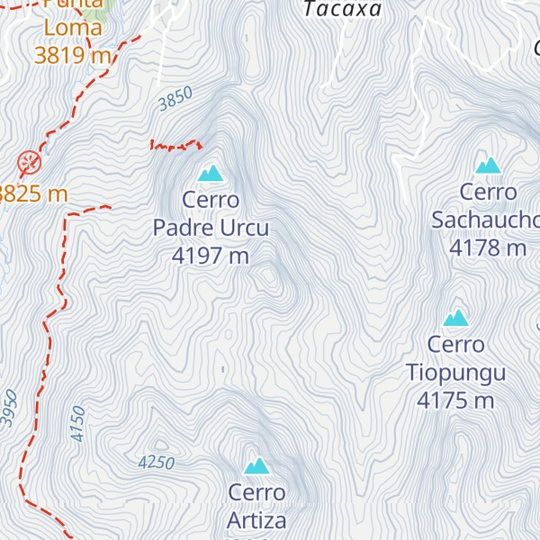 Map of Condormatzi