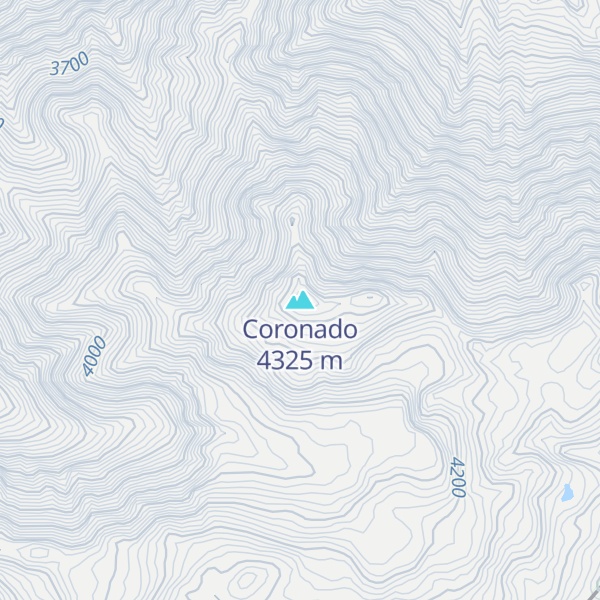 Map of Coronado