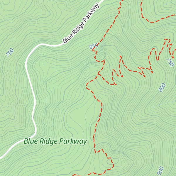 Map of Humpback Rocks