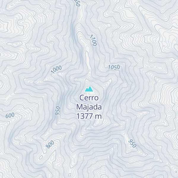 Map of Cerro Majada