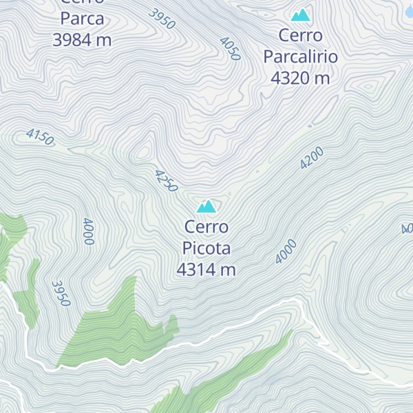 Map of Cerro Picota