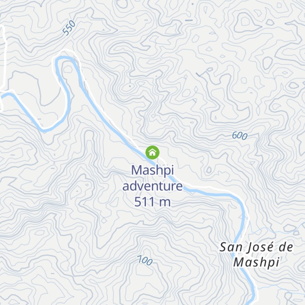 Map of Mashpi adventure