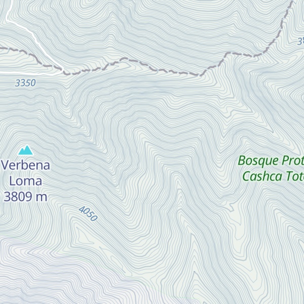 Map of Cerro Apug Urcu