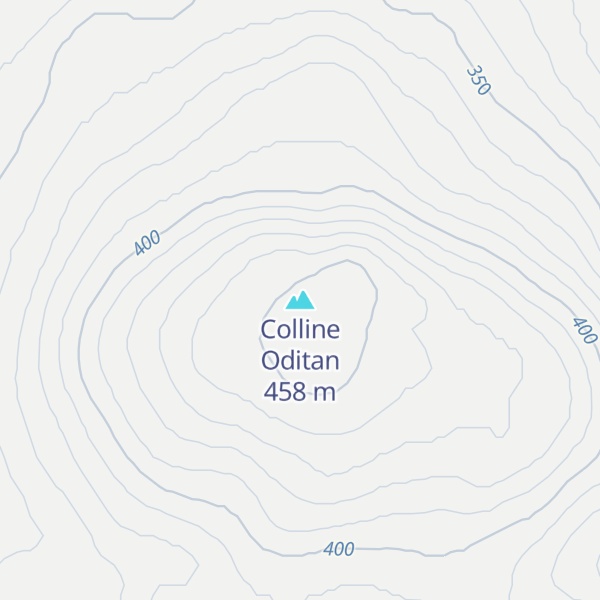 Map of Colline Oditan