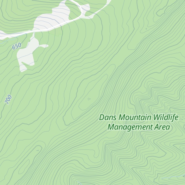 Map of Wolf Rock
