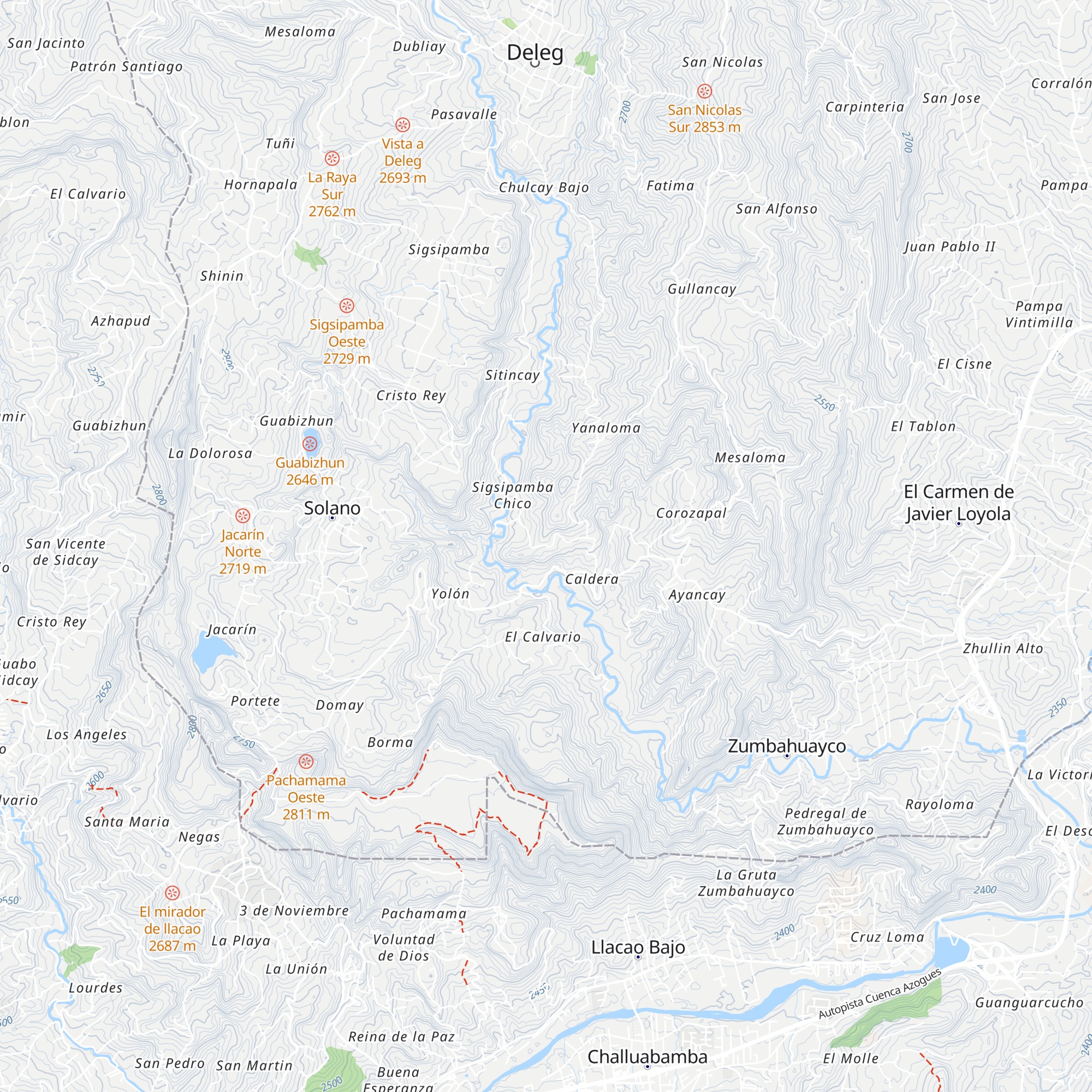 Quinta Victoria map