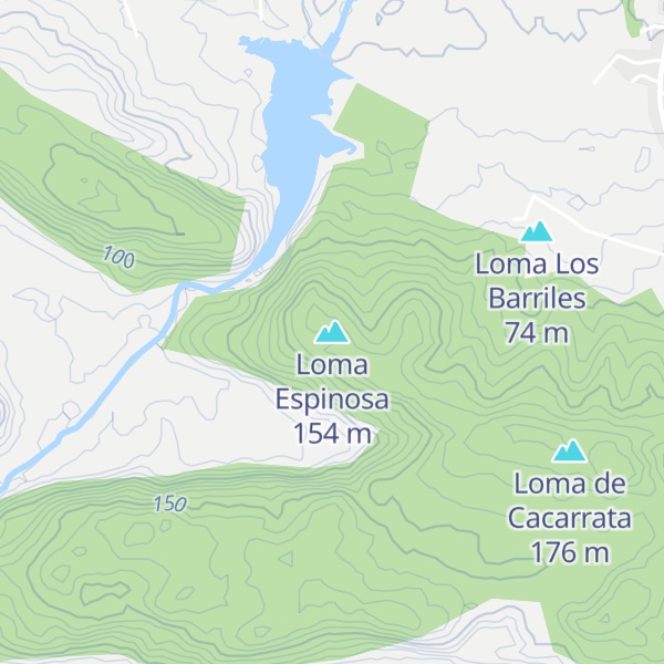 Map of Loma Espinosa