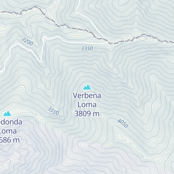 Map of Verbena Loma