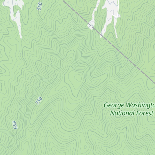 Map of West Mountain