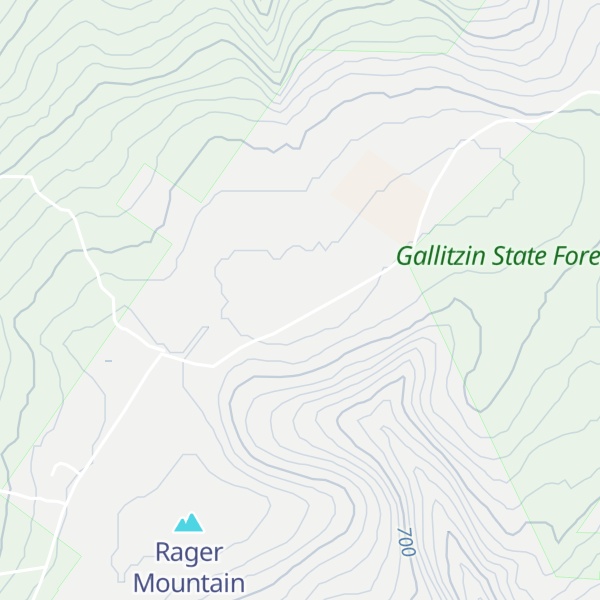 Map of Laurel Ridge