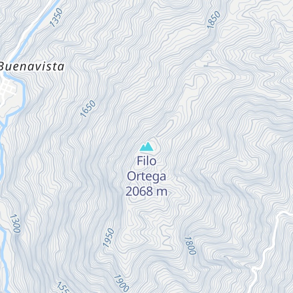 Map of Filo Ortega