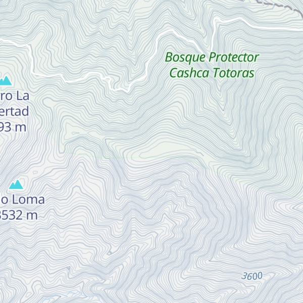 Map of Redonda Loma