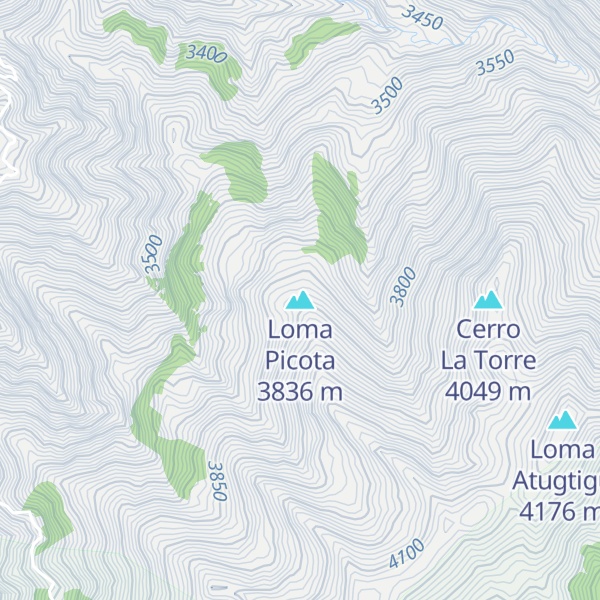 Map of Loma Picota