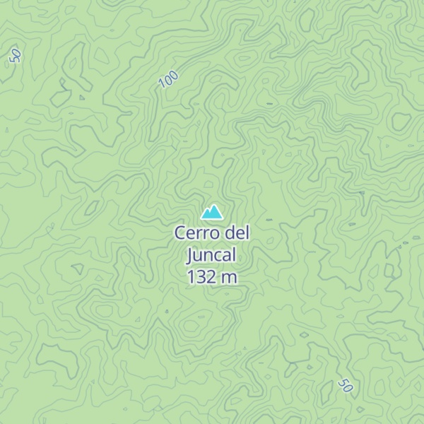 Map of Cerro del Juncal