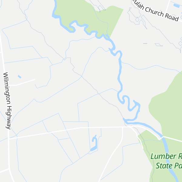 Map of Matthew Bluff