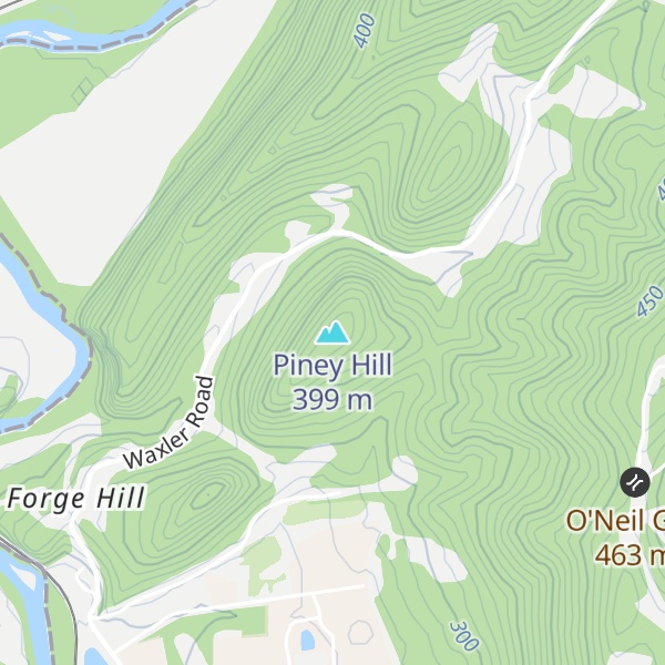 Map of Piney Hill