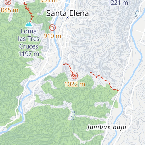 Map of Cabaña en la Naturaleza