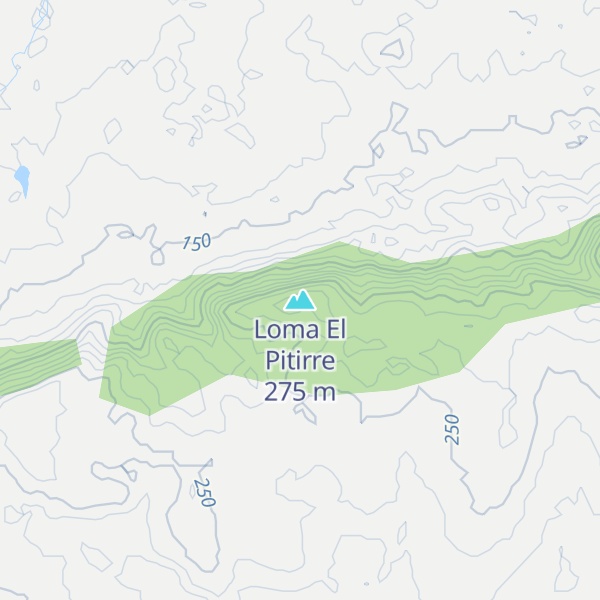 Map of Loma El Pitirre