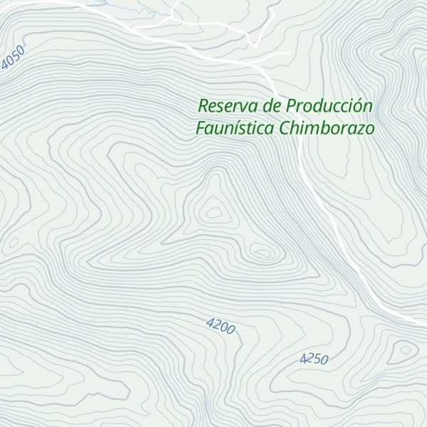 Map of Chuquiragua