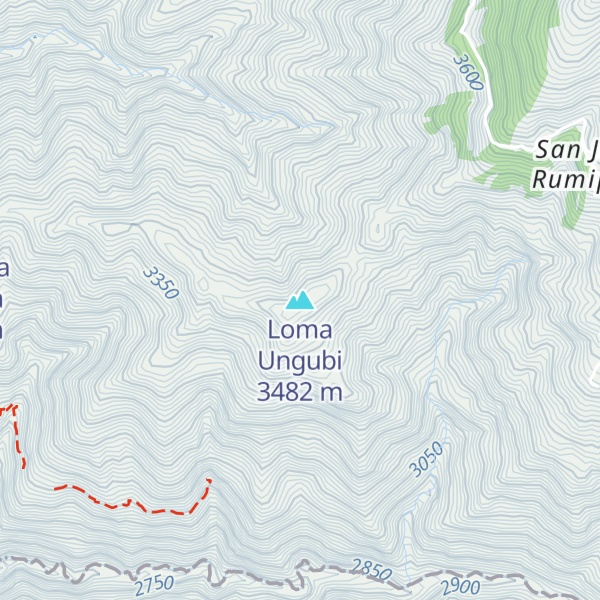 Map of Loma Ungubi