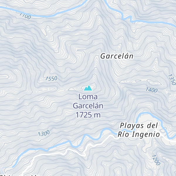Map of Loma Garcelán