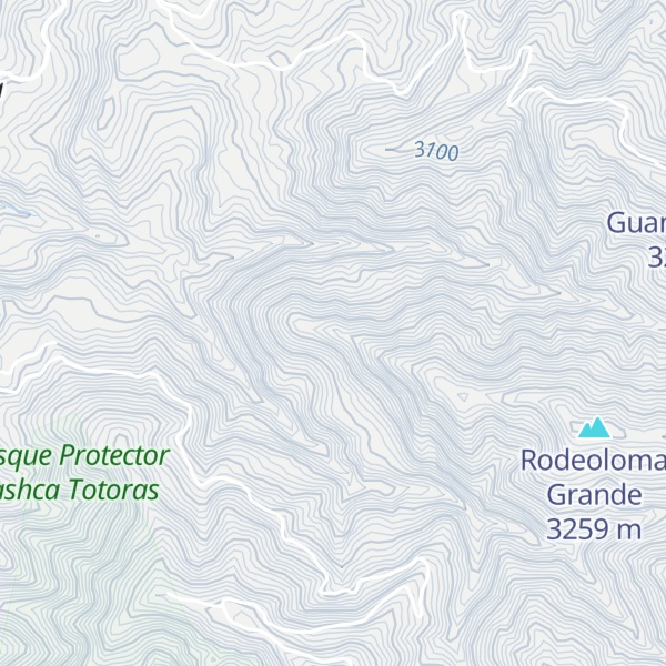 Map of Cebadas Pamba