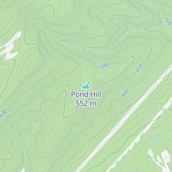 Map of Pond Hill