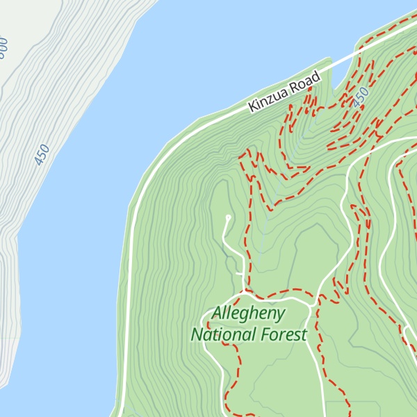 Map of Jake's Rocks