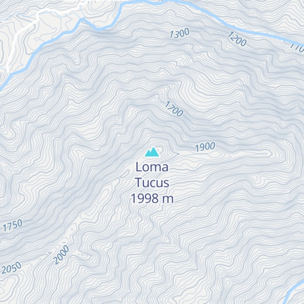 Map of Loma Tucus
