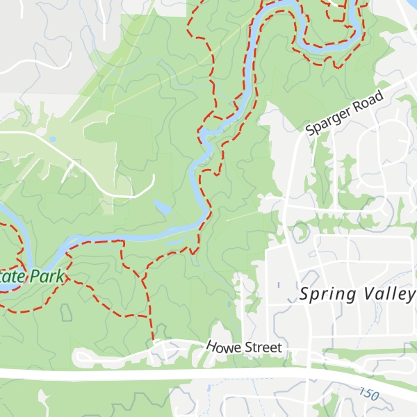 Map of Kodak Rock